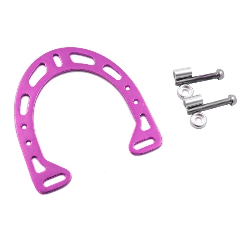 BRAKE BOOSTER PLATE PURPLE ALLOY MOUNTAIN BIKE , FREESTYLER, BMX DOWNHILL BIKE