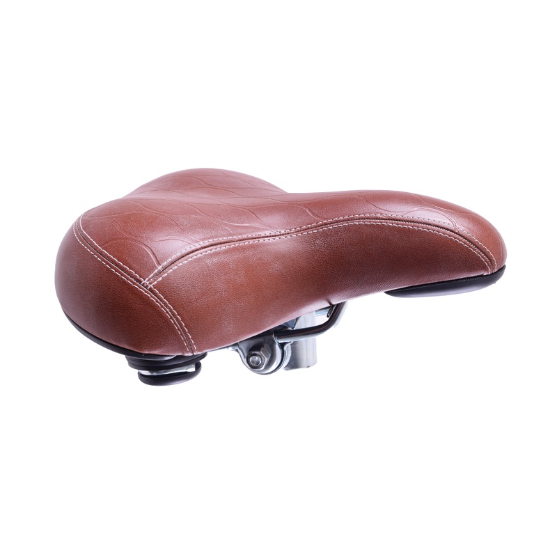 CLAUD BUTLER BOULEVARD HERITAGE WIDE REAR COMFORT ADULTS BIKE BROWN SADDLE