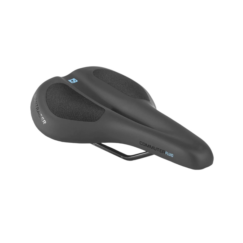 Commuter Fluid Bike Saddle|Black|165mm|185mm