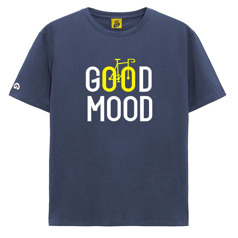 T-Shirt bambino Tour de France Good Mood – Blu