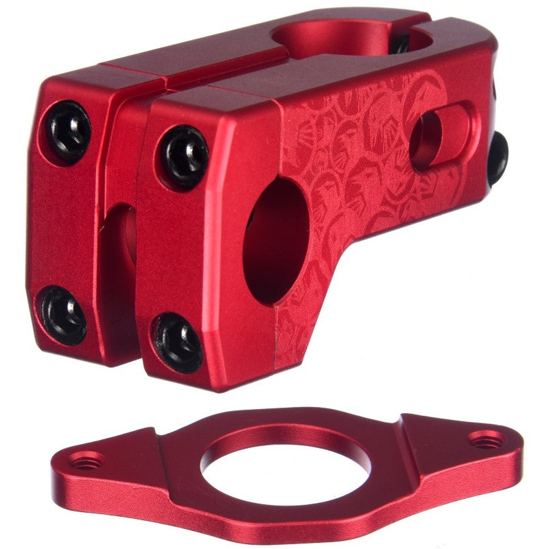 Shadow Conspiracy Attack Front Load BMX Handlebar Stem Red 22.2mm