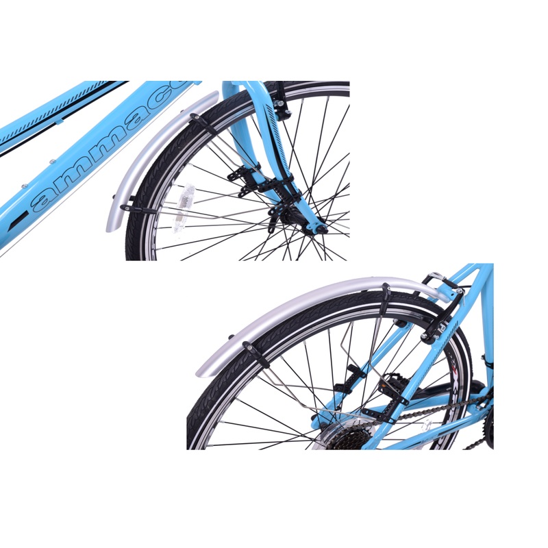 CLAUD BUTLER 700c x 25c ROAD RACING BIKE UNIVERSAL QUICK FIT or REMOVE MUDGUARDS