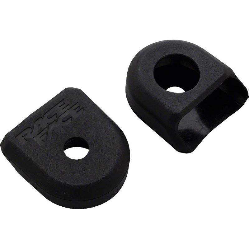 RaceFace Crank Boots: For Carbon Cranks 2-Pack Black