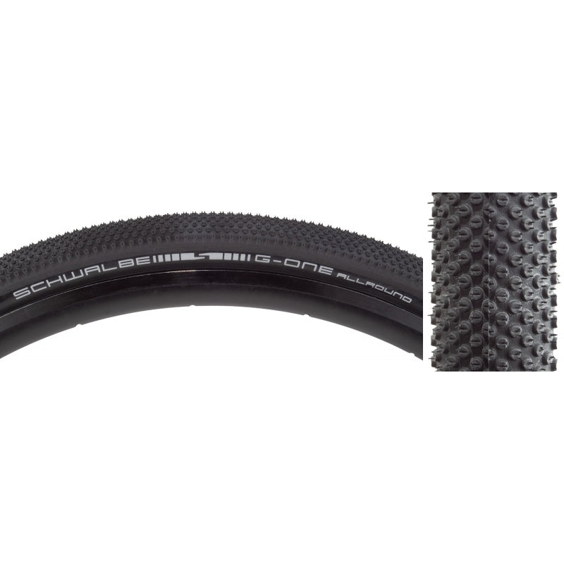 Schwalbe G-One Allround Tire 700x40C Folding Clincher Dual RaceGuard 67TPI Black