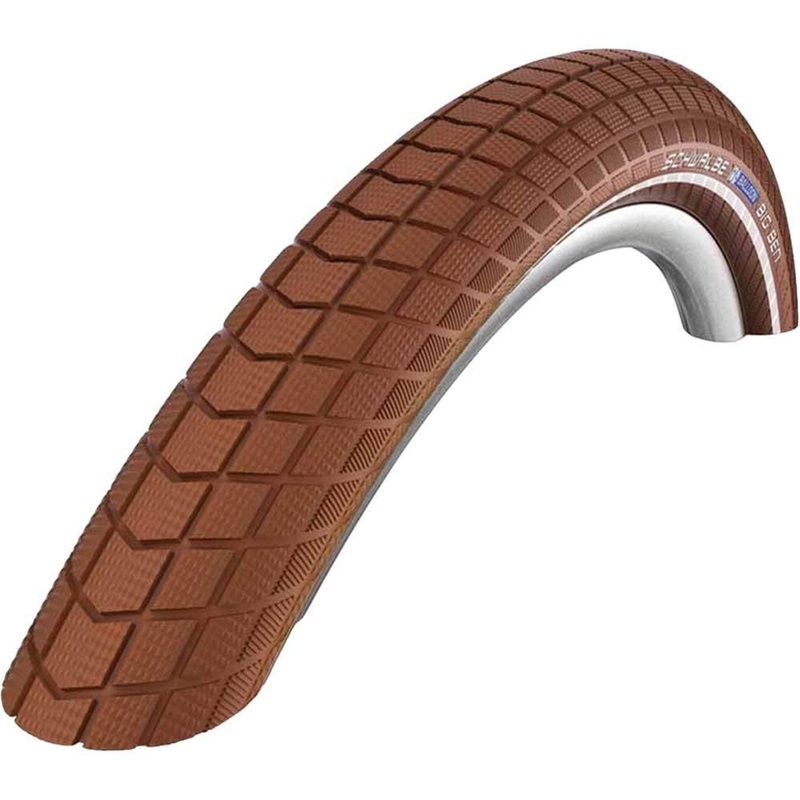 622  50 (700c) Schwalbe Big Apple 28 x 2.00 Brown Tyre K Guard