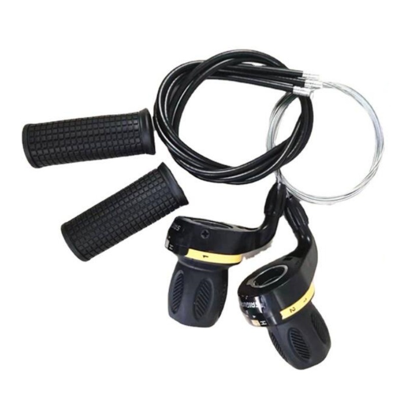 Mountain Bicycle Parts Gearshift Handle Grips Variable Speed Handle for 21 Speed