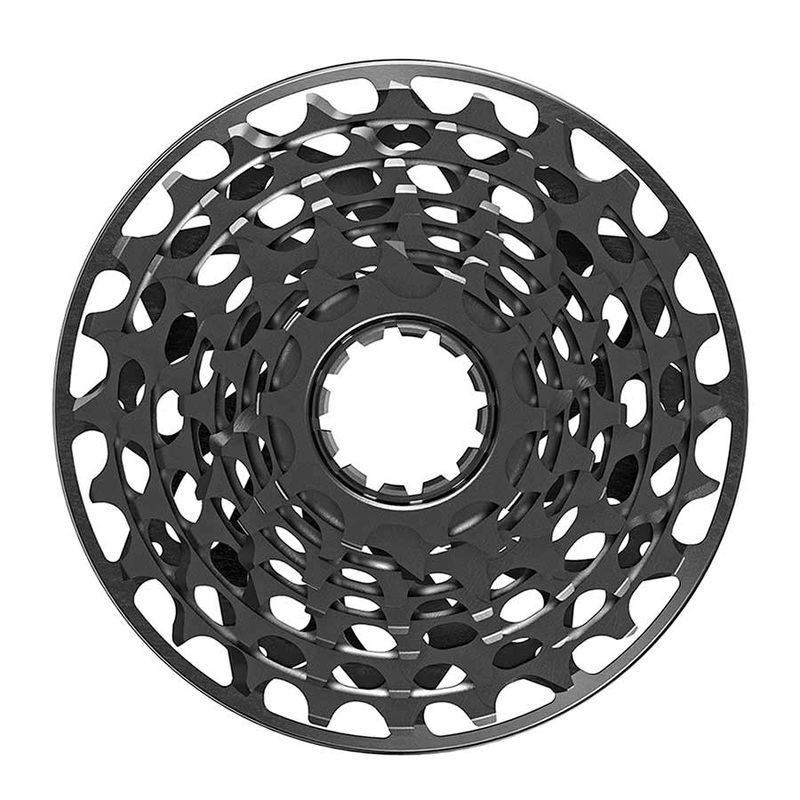 SRAM XG-795 DH Cassette – 7 Speed 10-24t Black For XD Driver Body