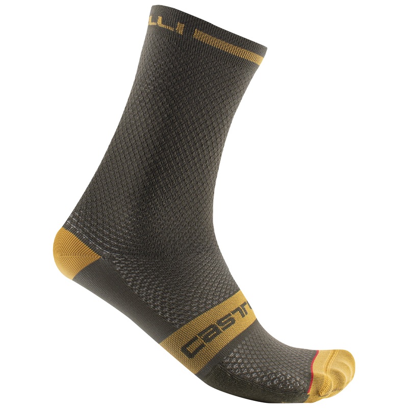 Calze Castelli Superleggera T 12 – Verde giallo