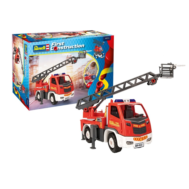 Revell Turntable Ladder Fire Truck 1:20 Truck Model Kit