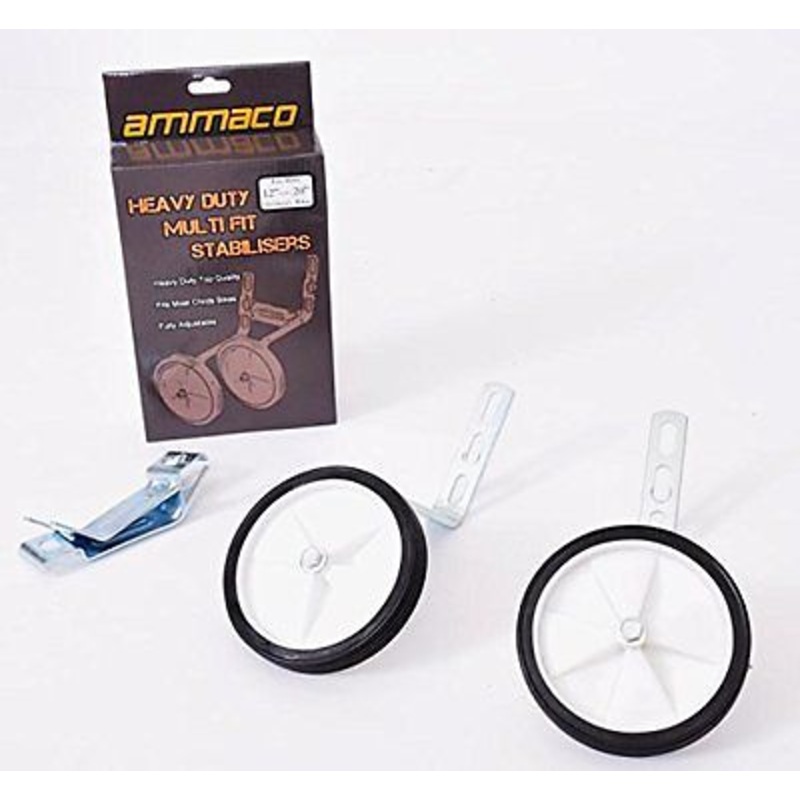 SERIOUSLY HEAVY DUTY ADJUSTABLE BIKE STABILISERS BALANCE WHEELS 12-20 BIKES