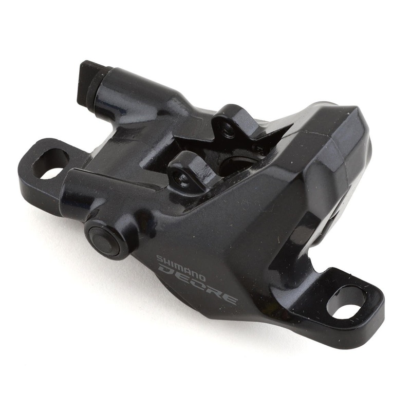 Shimano Deore BR-M6100 Disc Brake Caliper (Black) (2-Piston) (Hydraulic) (Front or Rear) (Post Mount) (No Adapter)