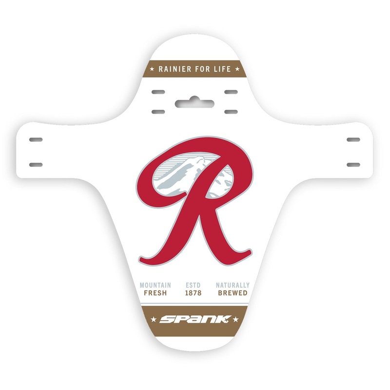 Spank Mud Fender Rainier Beer LTD White