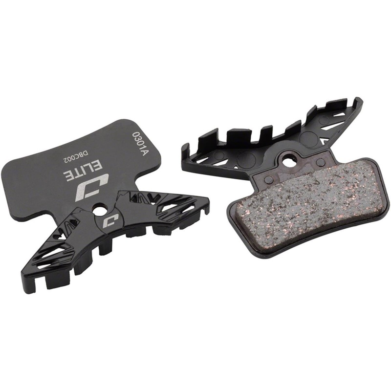 Jagwire Elite Cooling Disc Brake Pad (Fits SRAM Guide RSC, RS, R, Avid Trail) (1 Pair)