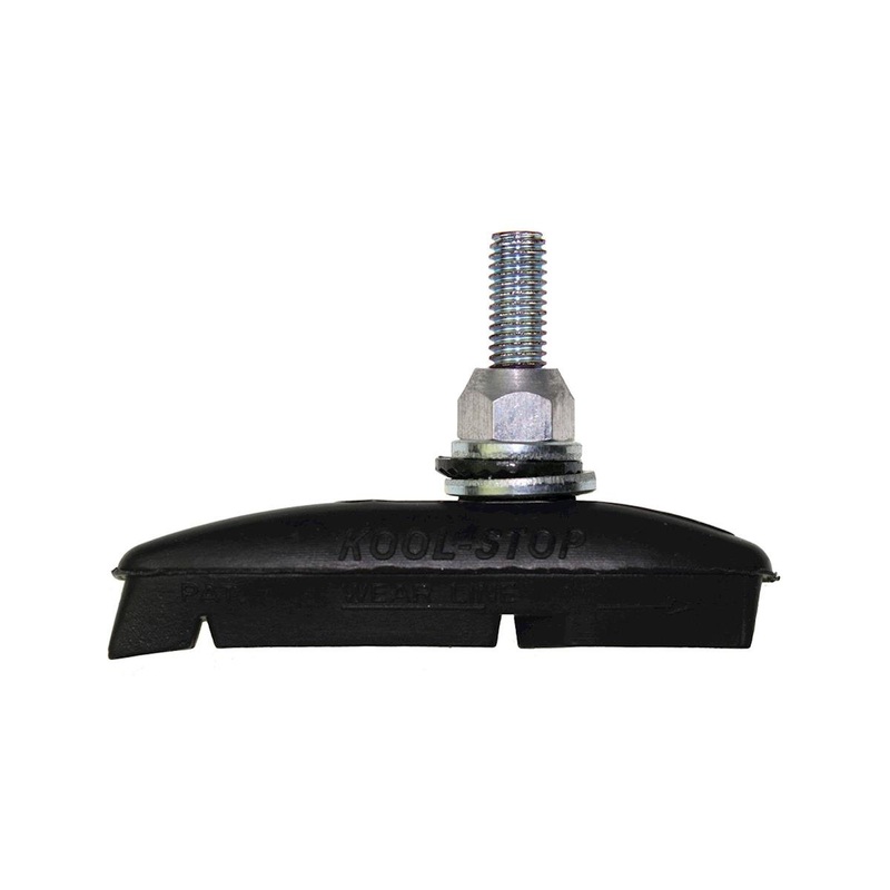 Kool Stop Eagle 2 Brake Pads (Black) (1 Pair) (Threaded Post)