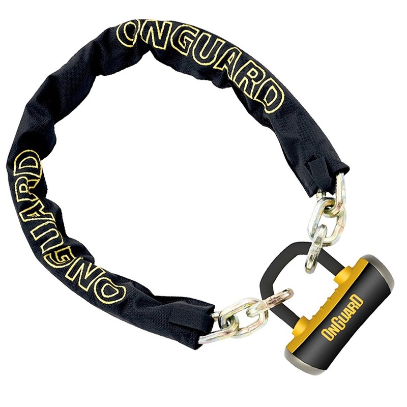 Onguard Mastiff 8019 Bike Chain Lock Sold Secure Gold