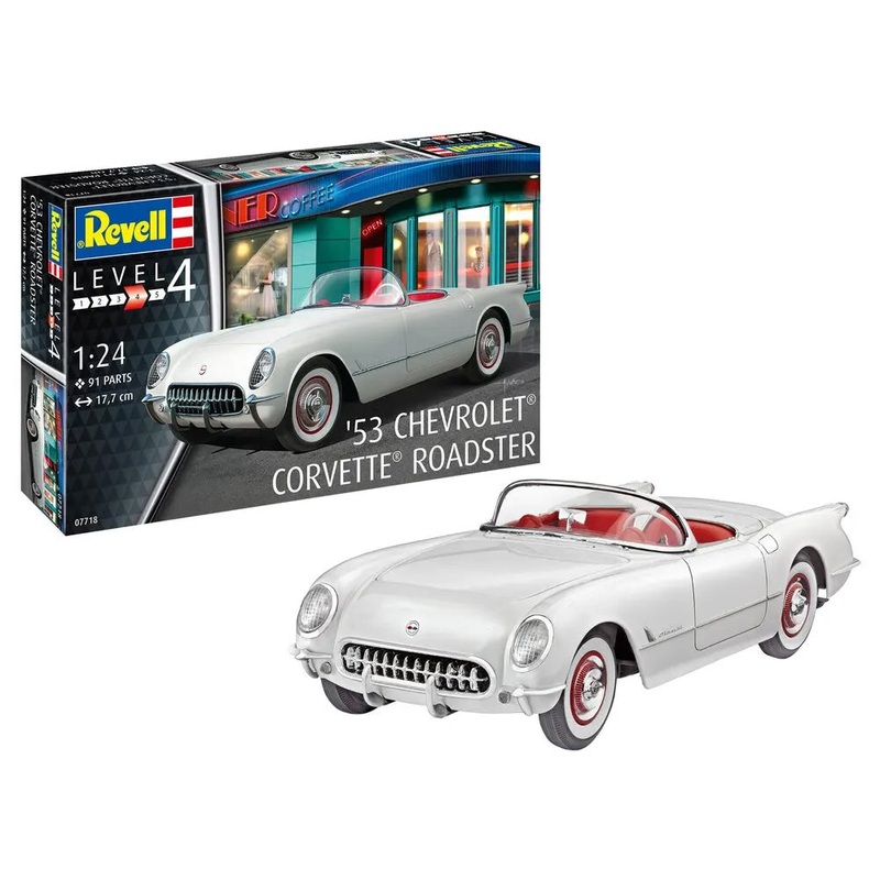 Revell 53 Chevrolet Corvette Roadster Car Model Kit 1:24