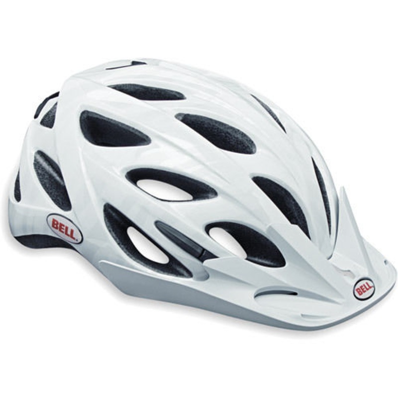 BELL ARELLA URBAN SPORT COMMUTER WOMENS CYCLING HELMET REAR LIGHTS 50-57cm WHITE