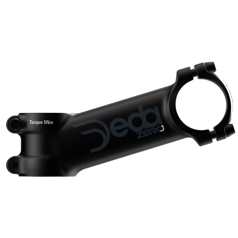 Deda Zero Stem|70MM|80MM|90MM|100MM|110MM|120MM|70MM +17 DEGREE RISE|80MM +17 DEGREE RISE|90MM +17 DEGREE RISE|100MM +17 DEGREE RISE|110MM +17 DEGREE RISE|BLACK ON BLACK