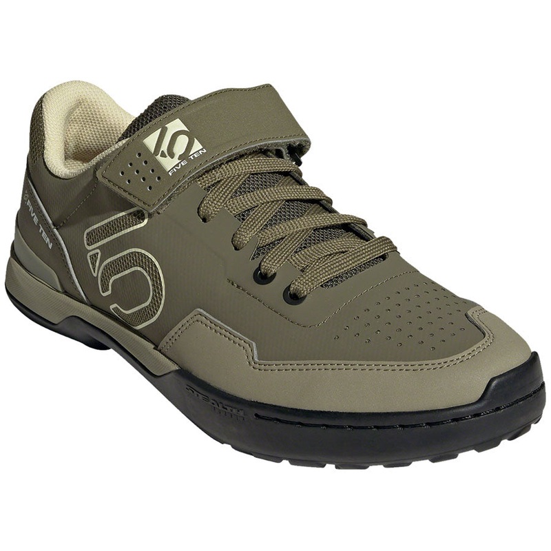 Five Ten Kestrel Lace Mountain Clipless Shoes – Men’s Focus Olive/Sandy Beige/Orbit Green 9.5
