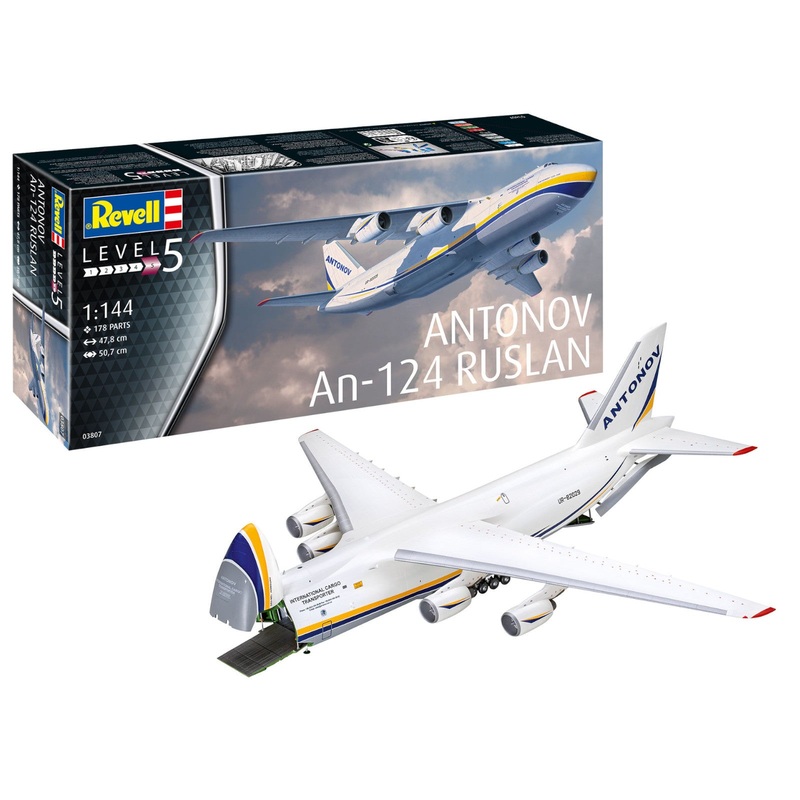 Revell Antonov An-124 Ruslan Plane Model Kit 1:144