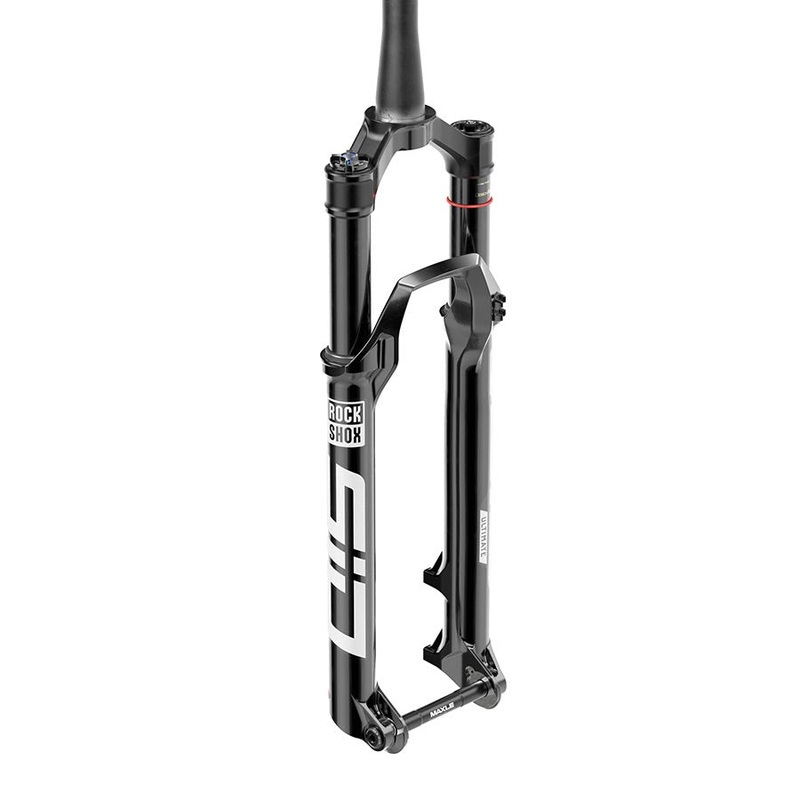 RockShox SID Ultimate Race Day 2 Suspension Fork – 29 120 mm 15 x 110 mm 44 mm Offset Gloss BLK 3P Remote D1