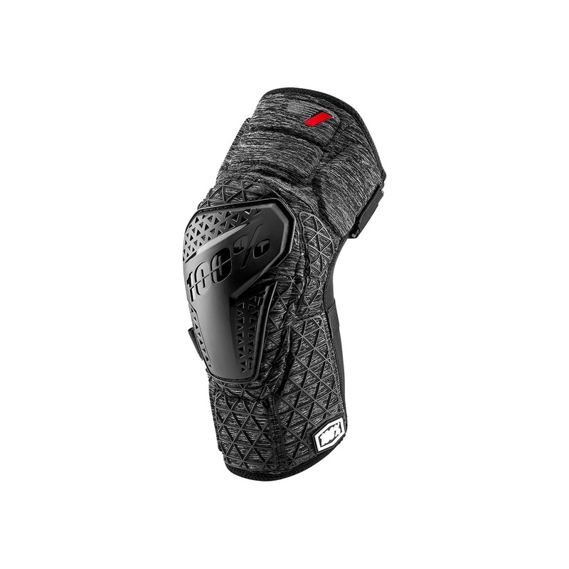 Safety 100% Surpass Knee Guard Small Heather Grey
