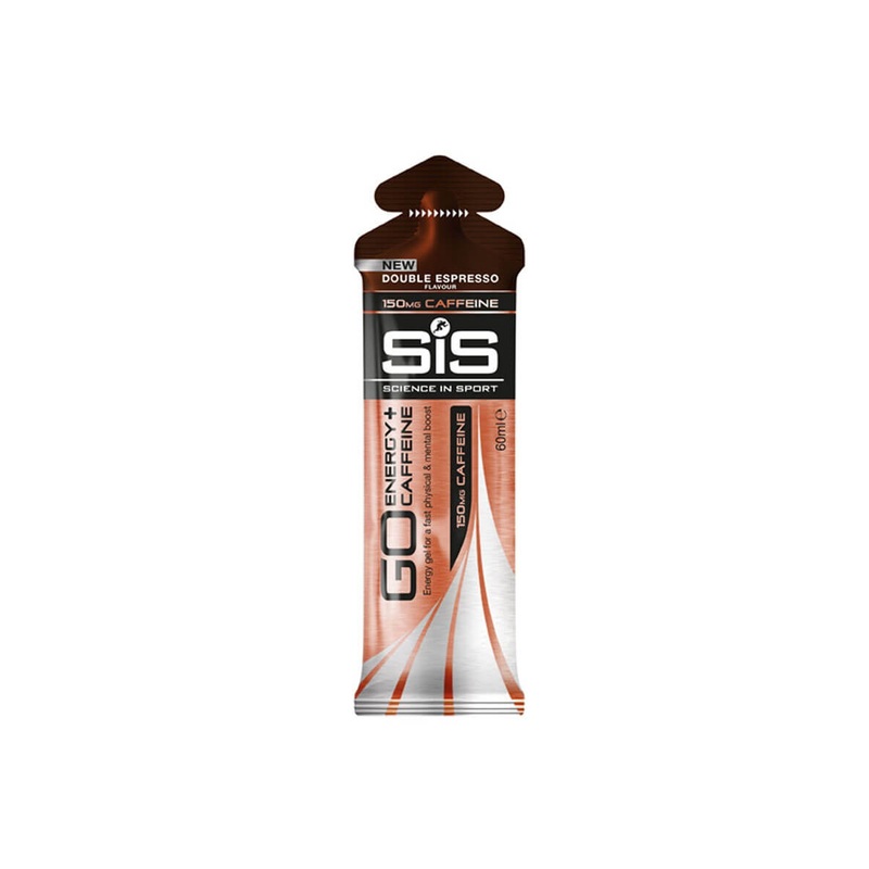 SiS GO Plus Caffeine Gel|60ML|DOUBLE ESPRESSO|CITRUS