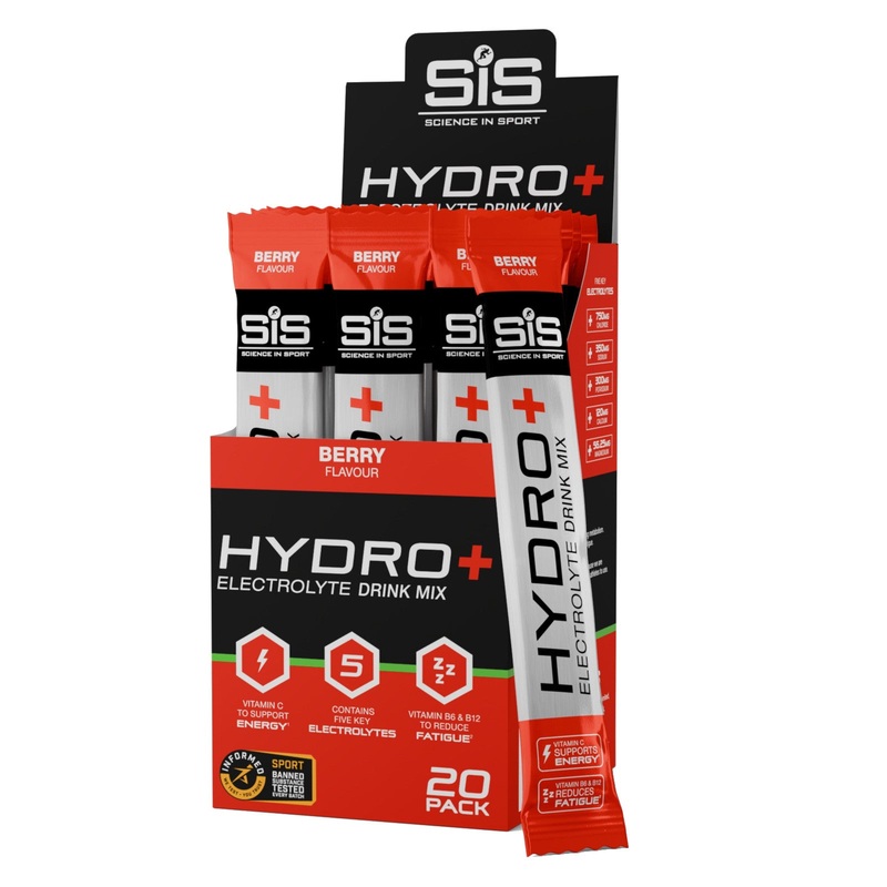 SIS Hydro+ Electrolyte Drink Mix 4.5g Sports Hydration Powder
