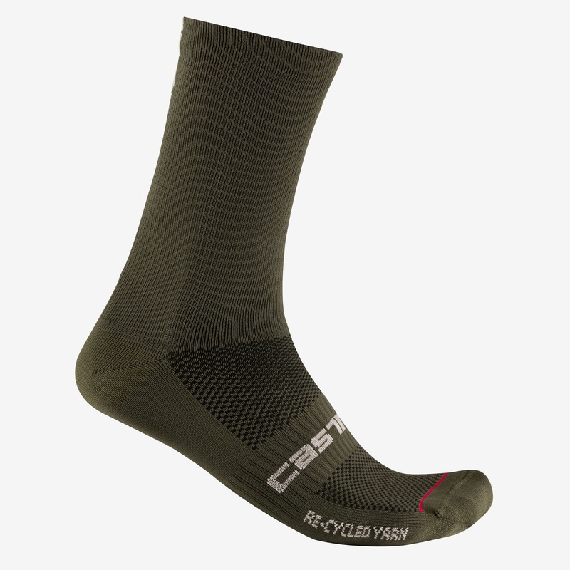 Calze Castelli Re-cycle Thermal 18 – Verde