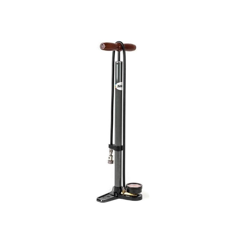 Silca Pista Plus Floor Pump|GREY