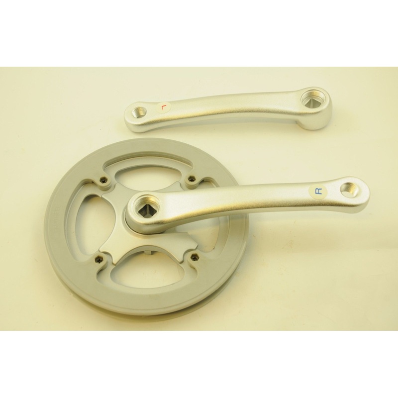 ALLOY 40 TEETH 3-32 CHAINWHEEL DOUBLE GUARD 170mm CRANK CHAINSET FOLDER FIXIE