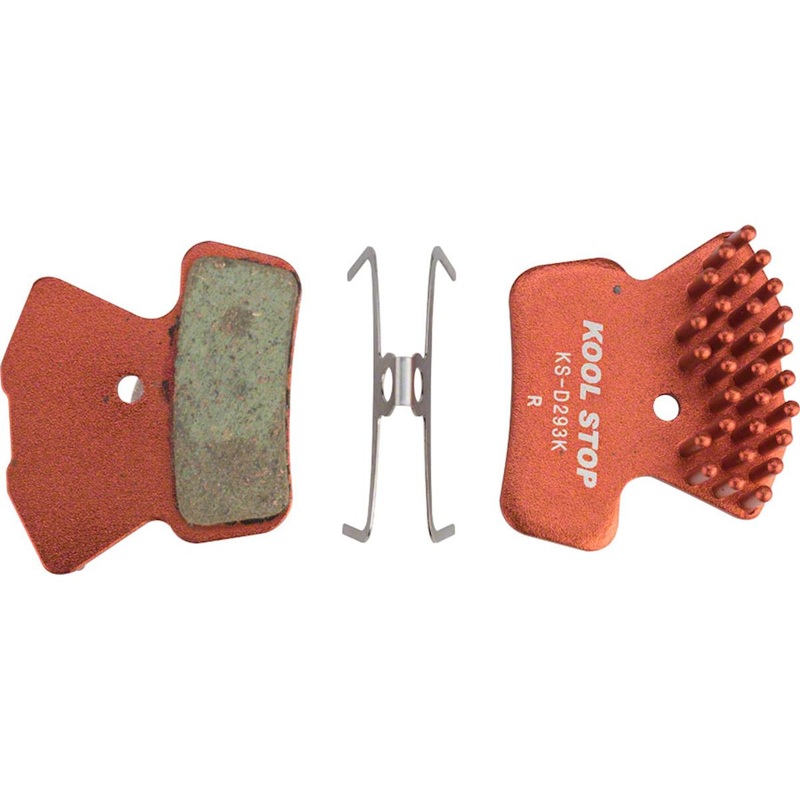 Kool Stop Disc Brake Pads (Organic) (w/ Cooling Pins) (SRAM Guide, Avid Trail) (1 Pair)