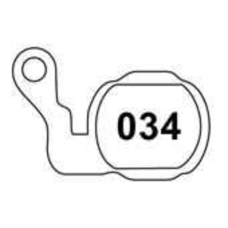 RWD R034 Magura Louise 07 Organic Disc Bike Brake Pads