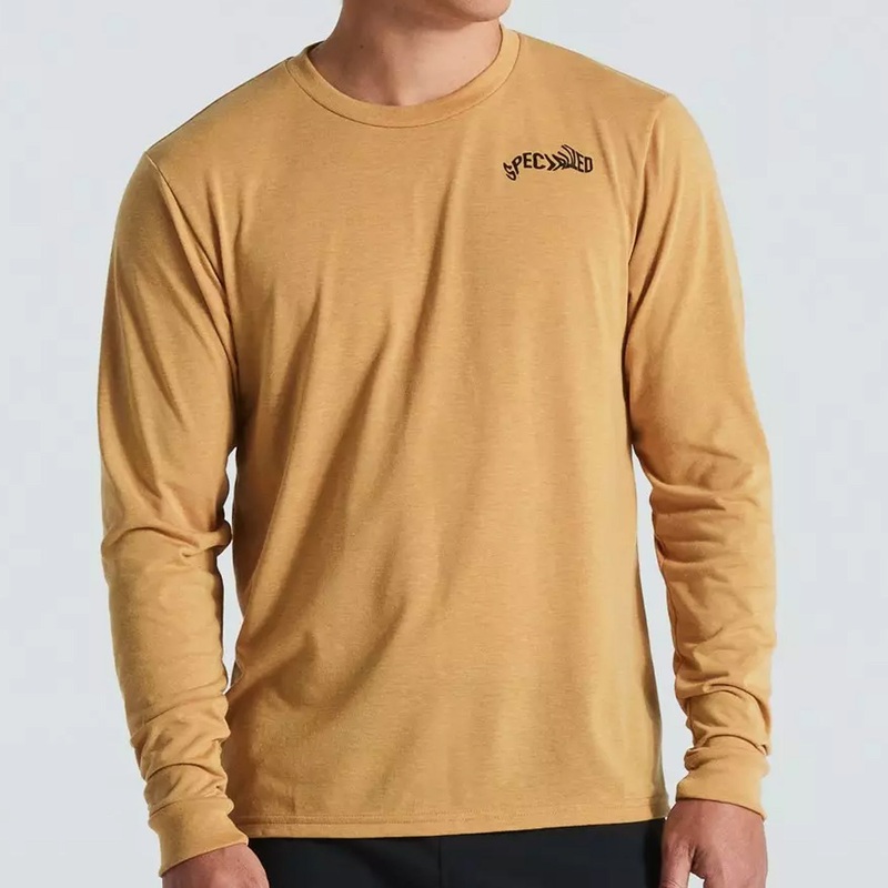 T-Shirt maniche lunghe Specialized Warped – Oro