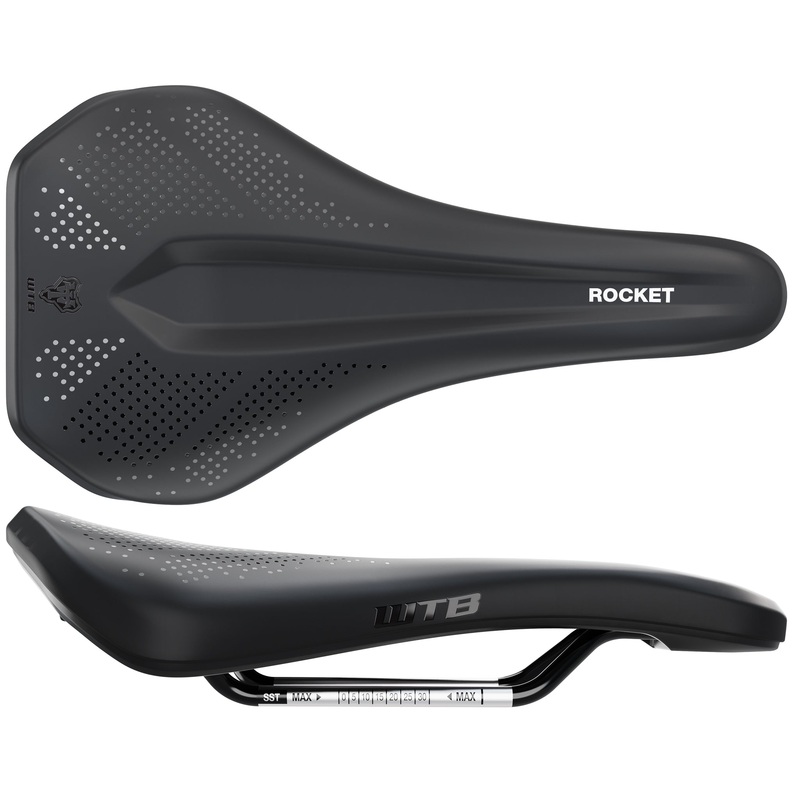 WTB Rocket Saddle – Stainless Black Medium Fusion Form