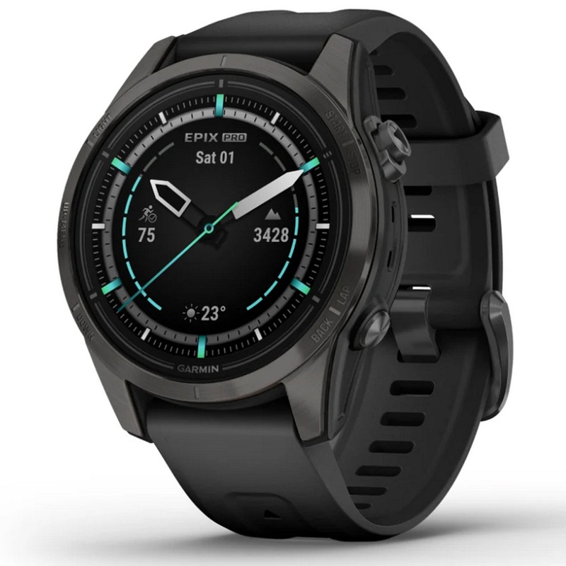 Garmin epix Pro (Gen 2) Sapphire Edition 42mm – Nero