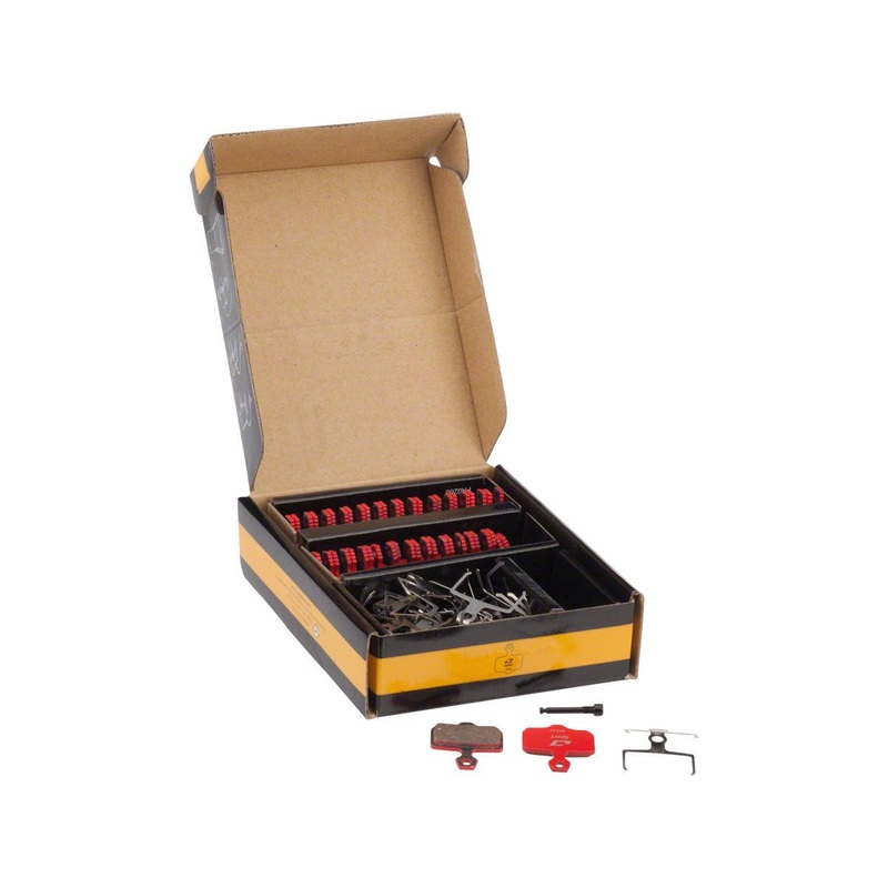 Jagwire Disc Brake Pad Bulk Pack (Avid Elixir R/CR1, SRAM XO/XX) (Semi-Metallic) (Sport Compound) (25 Pairs)