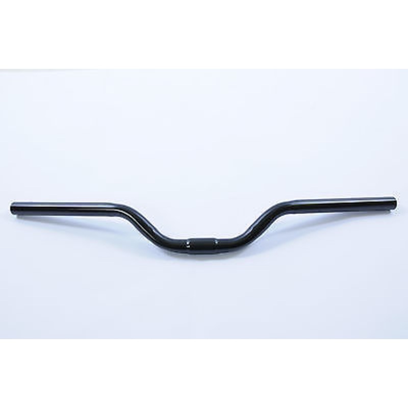 60mm RISER TOURING COMFORT BIKE HANDLEBARS TRADITIONAL STYLE BLACK 620mm NEW