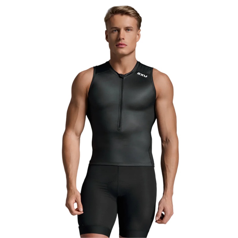 Core Tri Tank – Men’s|Black/White|Medium|Large|X-Large