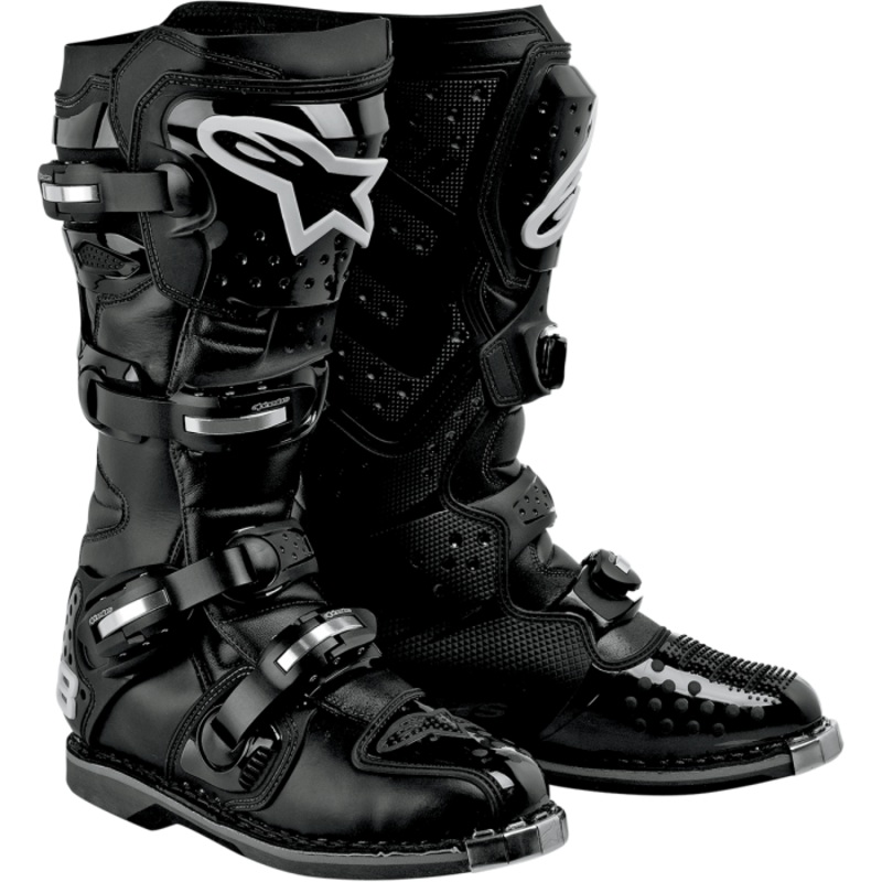 Alpinestars Tech 8 Light MX-Motocross Boots  BLACK: US SIZE 9- UK SIZE: 8- EU SIZE: 42.5