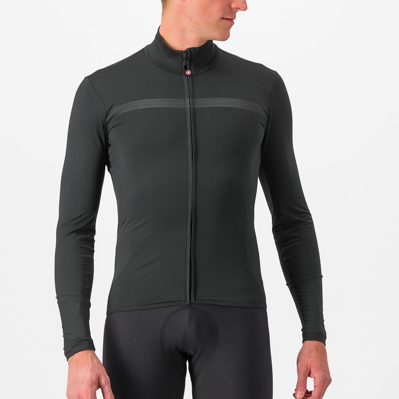 Maglia maniche lunghe Castelli Pro Mid – Nero