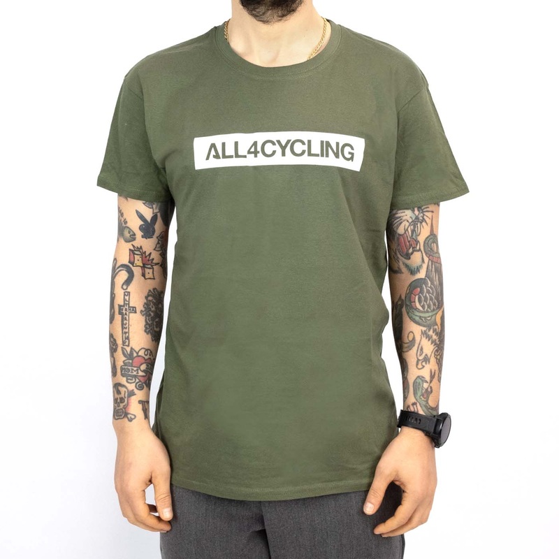 T-Shirt All4cycling – Verde|M|L|XL|XXL|Verde