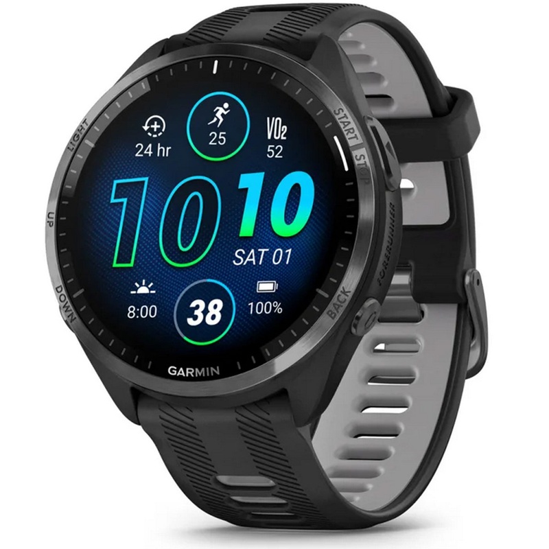 Garmin Forerunner 965 – Nero|Taglia Unica|Nero