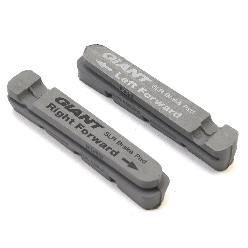 Giant SLR0 WheelSystem Carbon Brake Pad Inserts (Grey) (1 Pair) (For Shimano/SRAM)