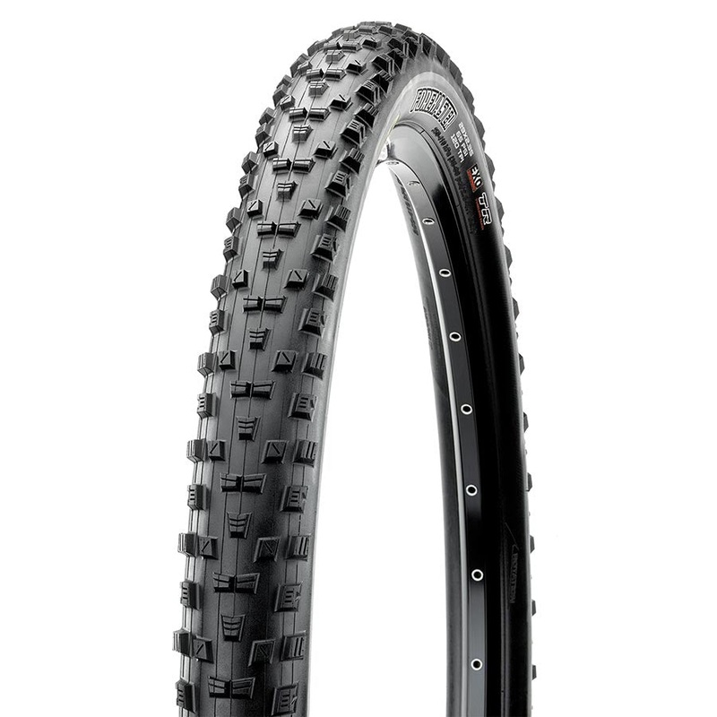 Maxxis Forekaster Tire – 29 x 2.6 Tubeless Folding Black Dual EXO