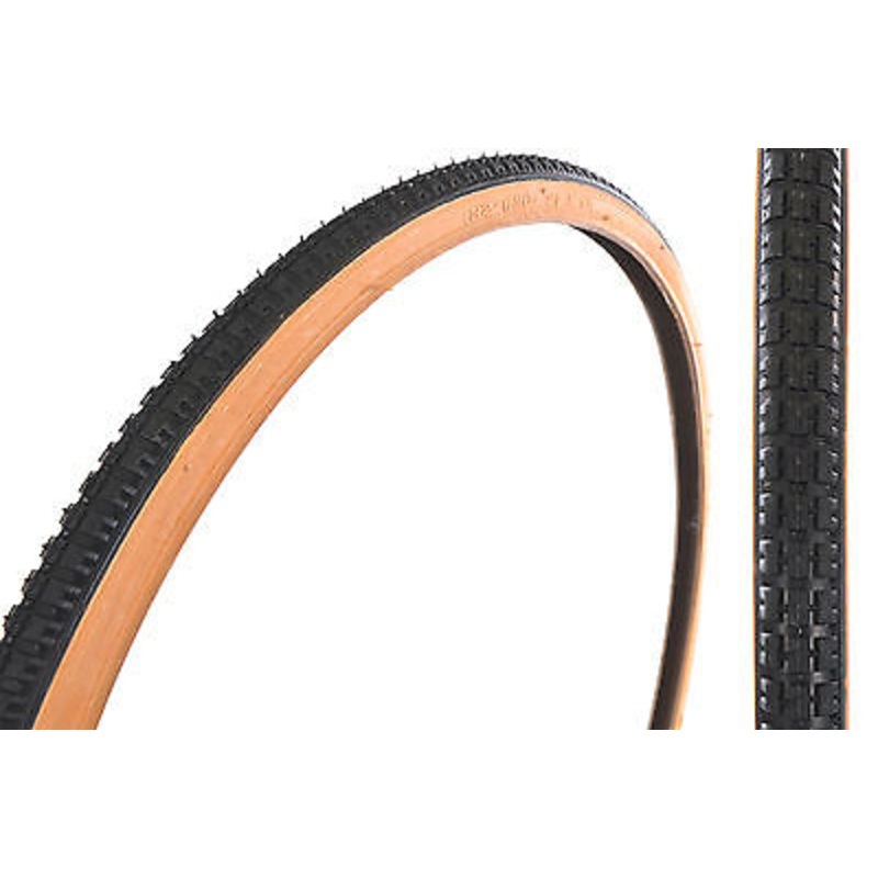 PAIR 60’s,70’s,80’s,90’s RACING BIKE TYRES 27×1-1-4 (32-630) ROADSTER TREAD