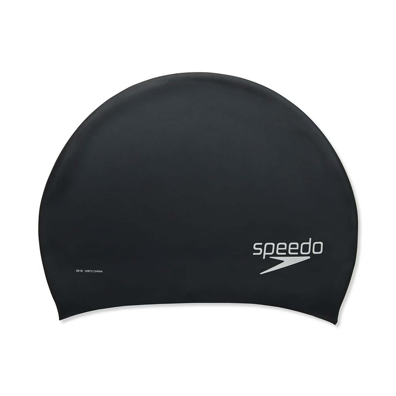 Silicone Long Hair Cap|Black|White
