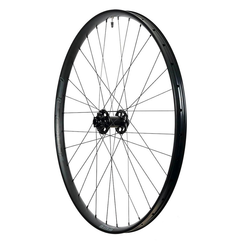 Stans Flow MK4 Front Wheel – 27.5 15 x 110mm 6-Bolt Black