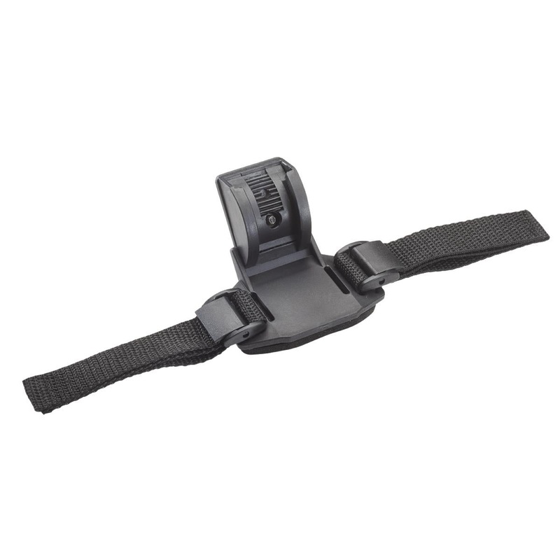 Niterider Pro Series Angled Helmet Strap Bike Light Mount Black