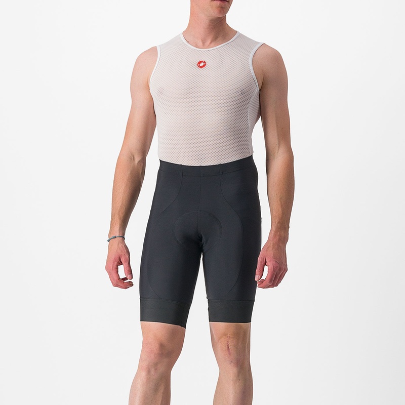 Pantaloncini Castelli Entrata 2 – Nero